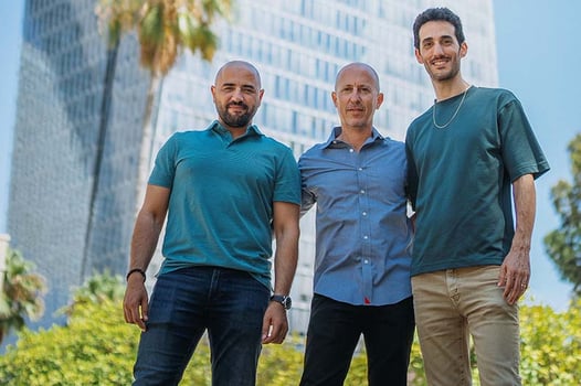 מימין: רותם מתוק, ינון דולב, דיאא שרידי, צילום: נתי הורטיג